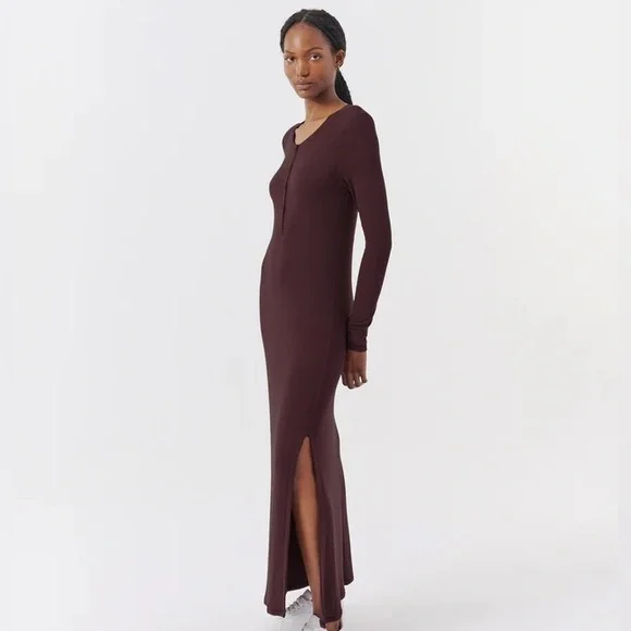 claya maxi dress Pandorea Layered Maxi Dress | Coral Clay